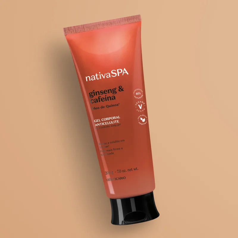 Gel Corporal Tonificante Nativa SPA Ginseng & Cafeína, 200g By O Boticário