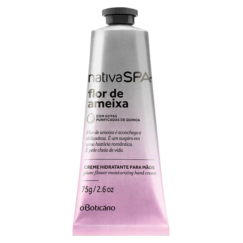 Creme de Mãos Nativa Spa Flor de Ameixa, 75g By O Boticário