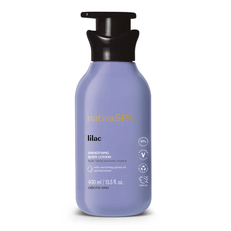 Loção Hidratante Nativa SPA Lilac, 400ml by O Boticário