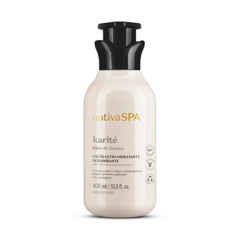 Loção Hidratante Nativa Spa Karité, 400ml By O Boticário