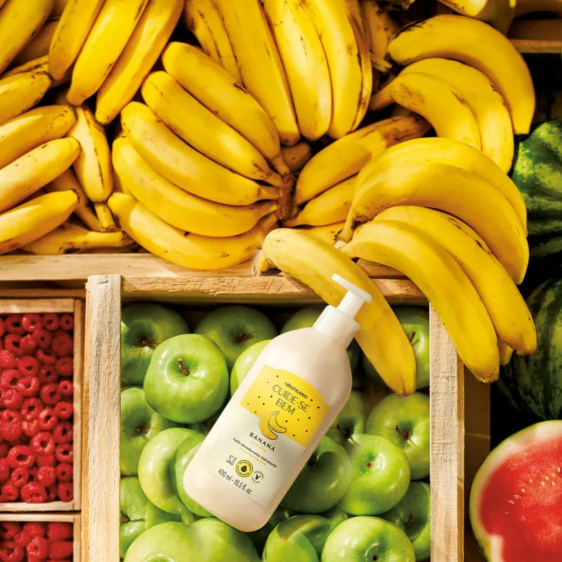 Loção Desodorante Hidratante Cuide-se Bem Feira Banana, 400ml By O Boticário