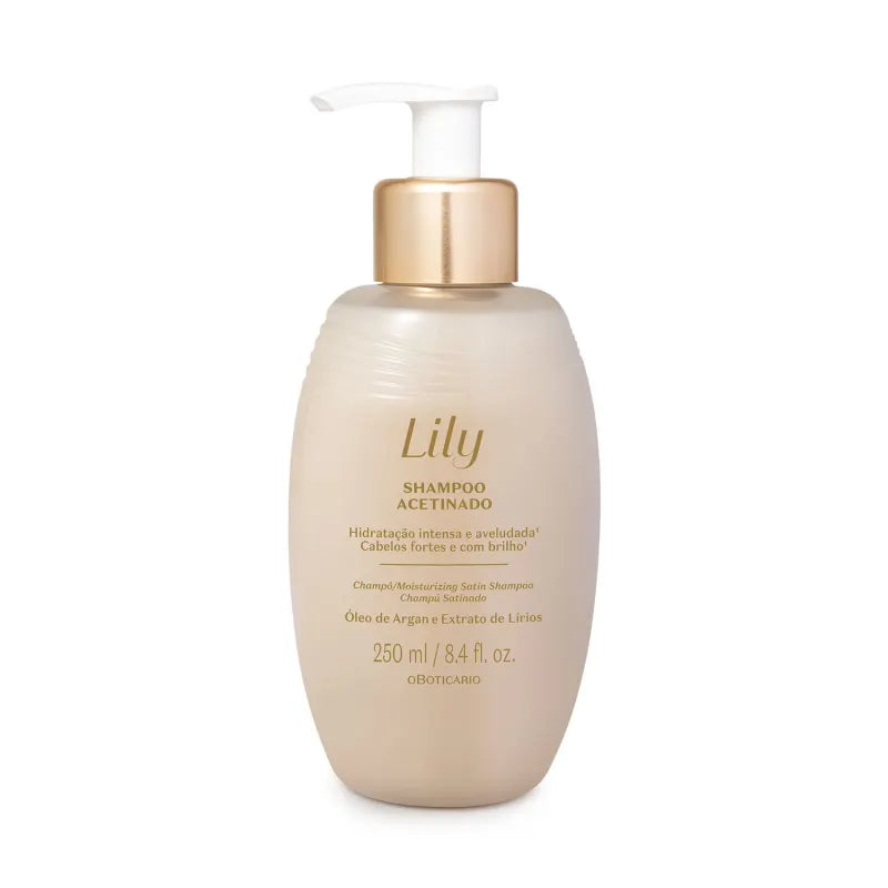 Shampoo Acetinado Lily, 250ml By O Boticário