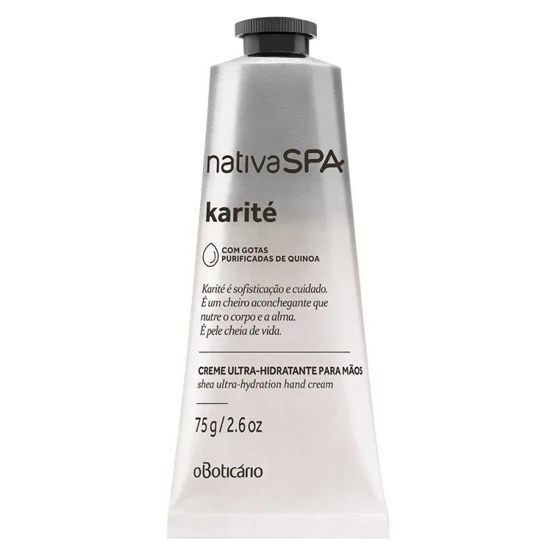 Creme de Mãos Nativa Spa Karité By O Boticário