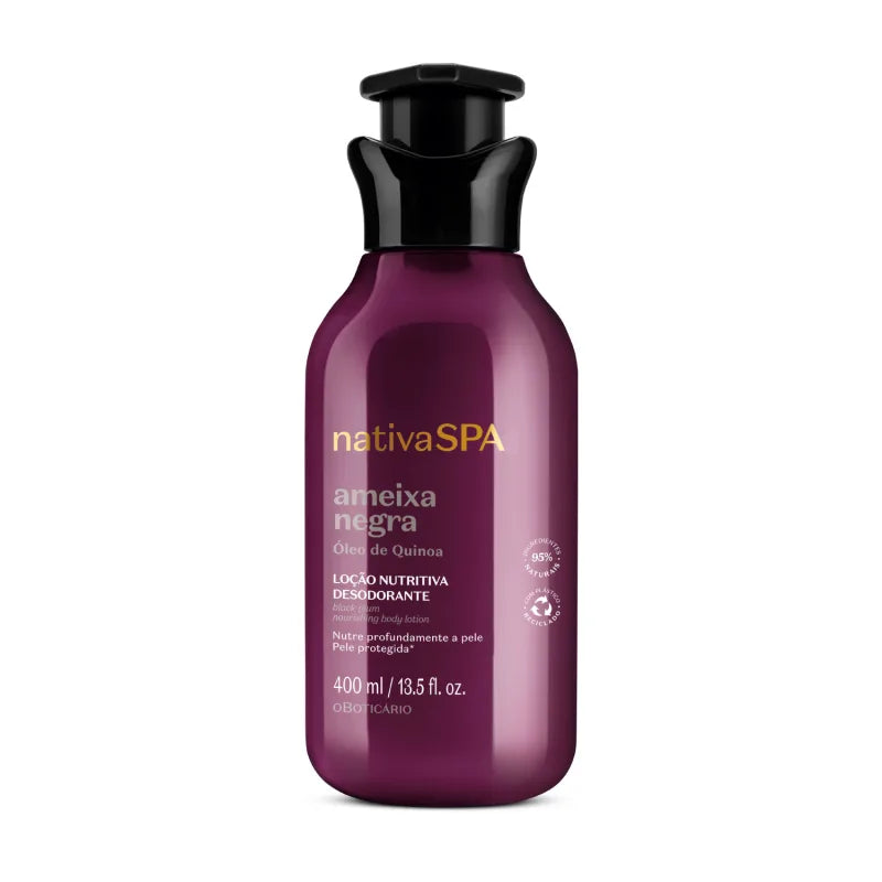 Loção Hidratante Ameixa Negra Nativa SPA 400ml  By O Boticario