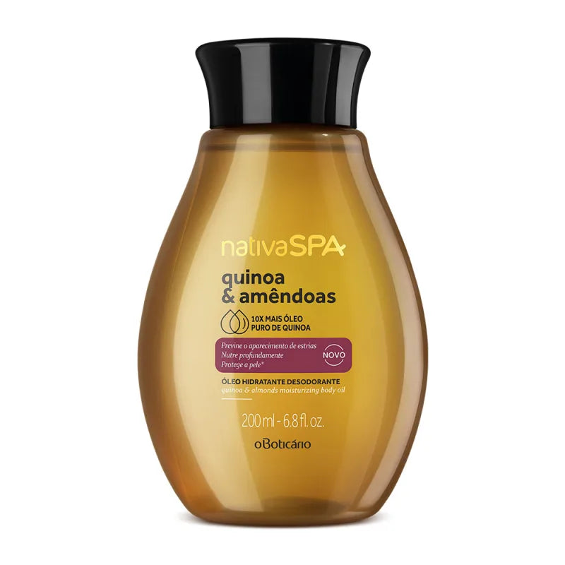 Óleo Hidratante Nativa Spa Amêndoas & Quinoa, 200ml By O Boticário