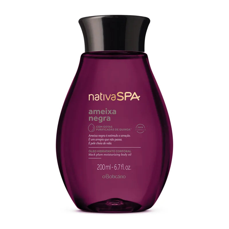 Óleo Hidratante Nativa Spa Ameixa Negra, 200ml By O Boticário