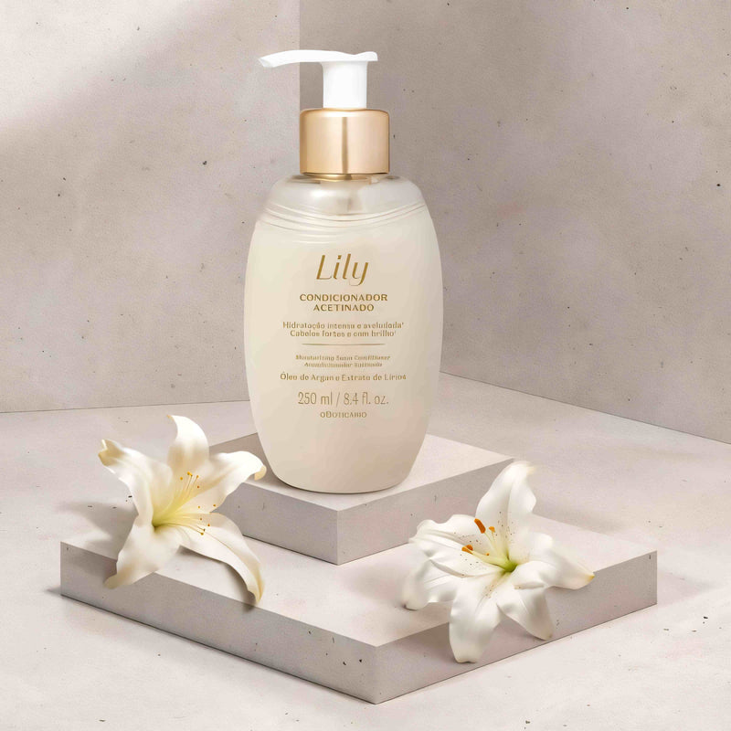 Condicionador Acetinado Lily, 250ml By O Boticário