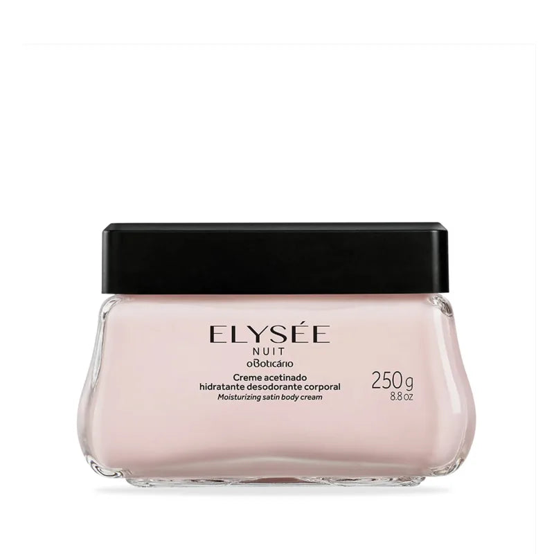 Creme Hidratante Acetinado Elysée Nuit, 250gr By O Boticário