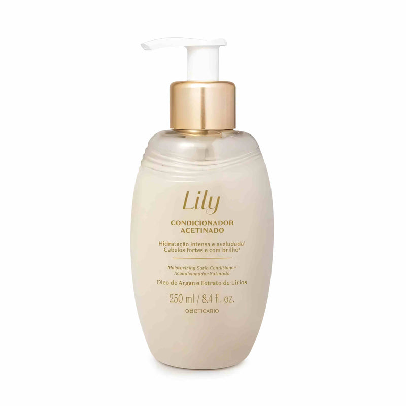 Condicionador Acetinado Lily, 250ml By O Boticário